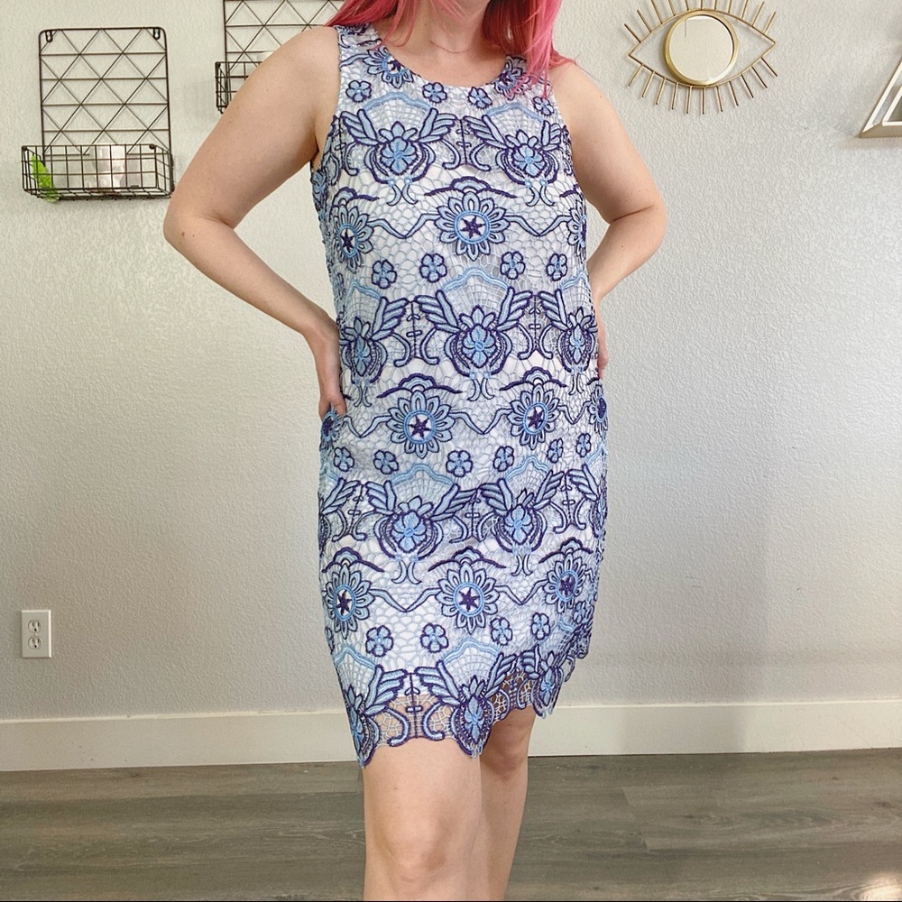 GUESS embroidered dress